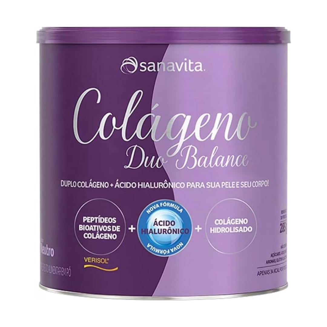 Solução curada: Colágeno Duo Balance + Ácido Hialurônico - Verisol